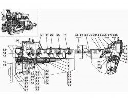 45) СМД-31А - Система паливна