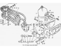 59) Двигатель - Система смазки Д144-1400010 2