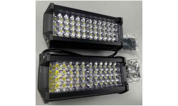 Фара LED прямокутна 144W, 48 ламп, товщина 80 мм, Premium Quality