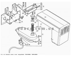 Схема дизеля і ящик акумуляторів Т40S-0000090 2