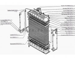 Схема радіатора Нива СК-5М
