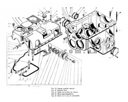 Схема картера коробки передач К-701 і К-700А