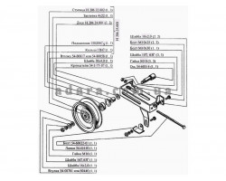 188) Жатвенная часть - Шкив натяжной 3
