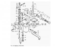 35) Двигатель - Карбюратор К16Л-1107010