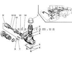 321) Гидрооборудование - Клапан дросселирующий