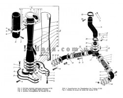 Схема установки двигуна трактора К-701