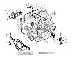 1) Моторная установка - Двигатель трактора К-701