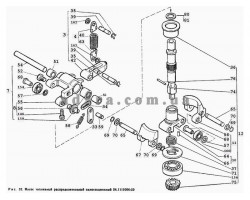 47) Двигатель -Насос топливный распр-ый односекционный 3