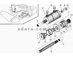 328) Гидрооборудование - Гидроцилиндр 3