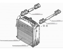 33) Двигатель - Охлаждение - Воздушный радиатор