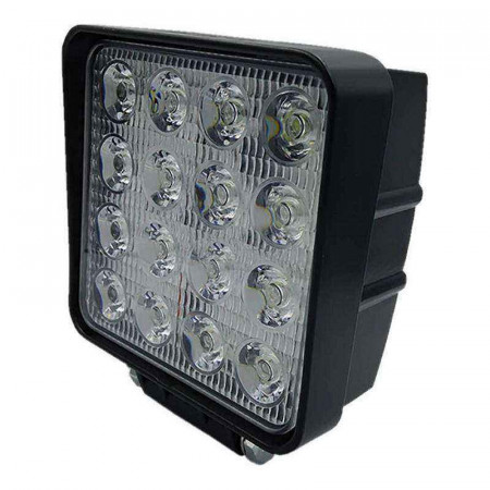 Фара світлодіодна квадратна LED 48W/60° (широкий промінь) Преміум