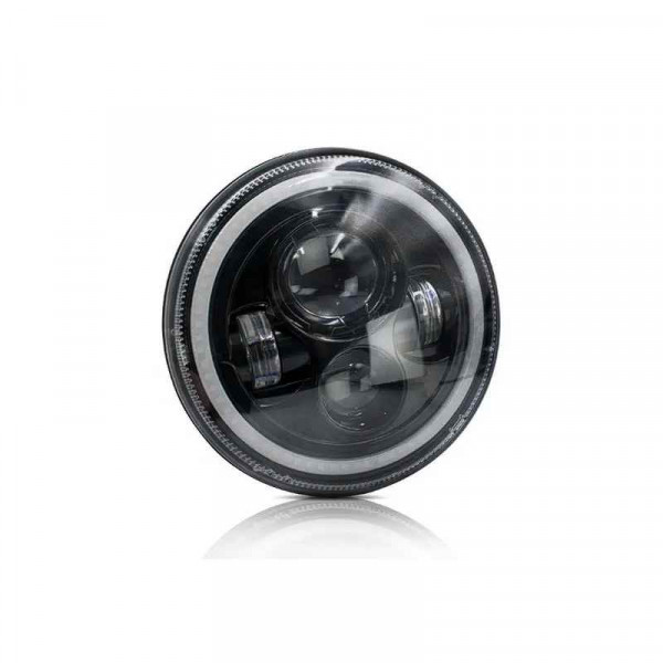 Фара головного світла LED 40W (ближній + дальній + ходові вогні (кільце)