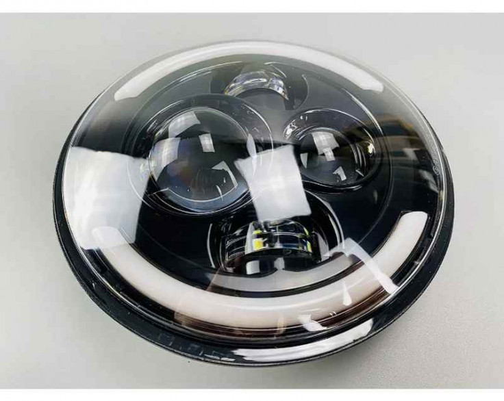 Фара головного света LED 40W (ближний + дальний + ходовые огни (половинка кольца)) Фара головного света LED 40W (ближний + дальний + ходовые огни (половинка кольца))