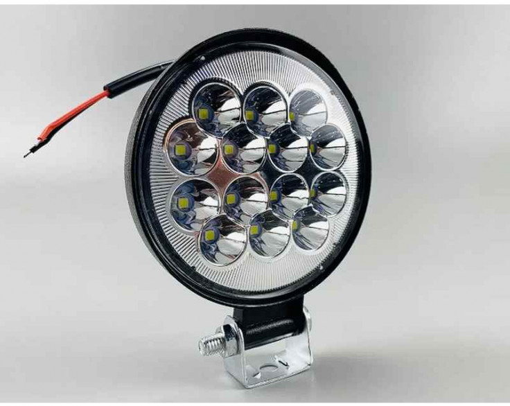 Фара LED круглая 42W mini, 14 led диодов, 6500K Фара LED круглая 42W mini, 14 led диодов, 6500K