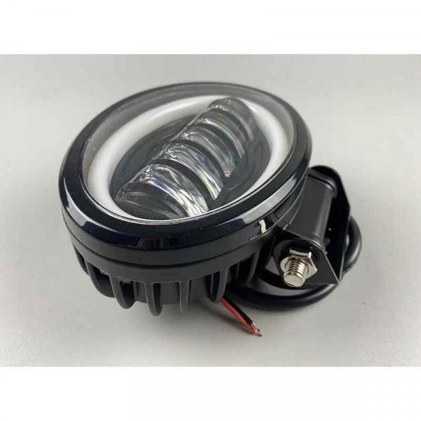 Фара LED кругла 5500 Lm. 6 діодів, чітка світлова межа
