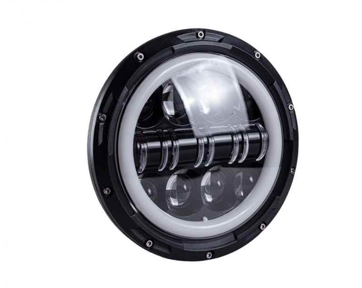 Фара головного света LED 65W (ближний + дальний + ходовые огни – кольцо) Фара головного света LED 65W (ближний + дальний + ходовые огни – кольцо)
