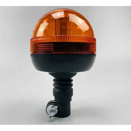 Маячок LED проблесковый 12В/24В, 40 LED диодов
