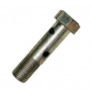 Болт-штуцер МТЗ, ЮМЗ-6, ЯМЗ М14х1.5х46 (2 отверстия)