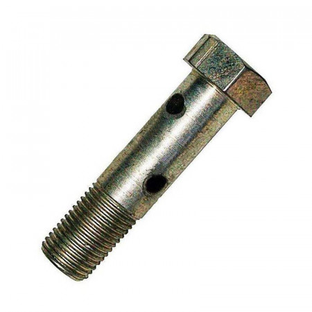 Болт-штуцер МТЗ, ЮМЗ-6, ЯМЗ М14х1.5х46 (2 отверстия)