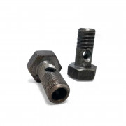 Болт-штуцер 240-3509233 (МТЗ, ЮМЗ-6) М20х1.5х50 (1 отверстие) Р-80