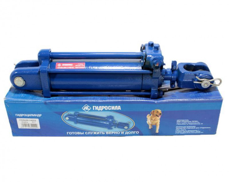 Гидроцилиндр навески трактора МТЗ, ЮМЗ, СЗ-3,6 Ц75х200-3 (Гидросила) старого образца Гидроцилиндр навески трактора МТЗ, ЮМЗ, СЗ-3,6 Ц75х200-3 (Гидросила) старого образца