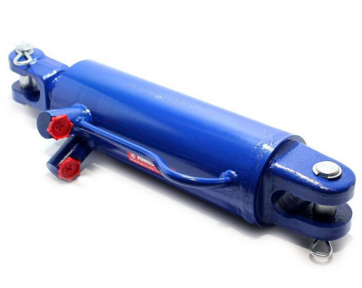 Гідроциліндр навісного обладнання МТЗ, ЮМЗ Ц100х200-3 нового зразка, Новий, з трубкою