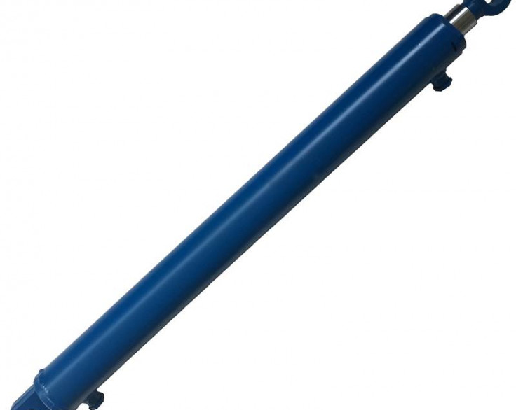 Гидроцилиндр культиватора КШУ-12, усиленный шток, в ушах втулки под палец Гидроцилиндр культиватора КШУ-12, усиленный шток, в ушах втулки под палец