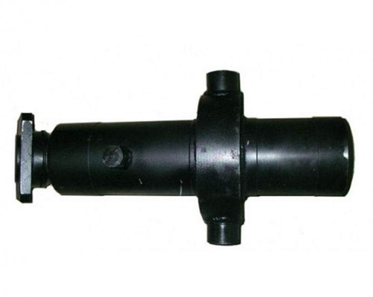 Гидроцилиндр КАМАЗ с цапфами старого образца (Колхозник) 3-х штоковый, новый Гидроцилиндр КАМАЗ с цапфами старого образца (Колхозник) 3-х штоковый, новый