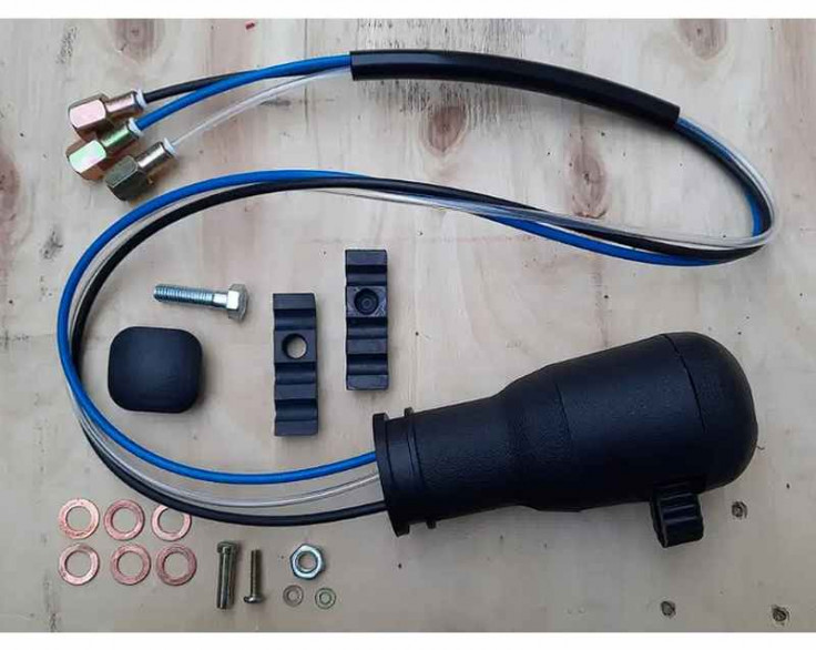 Рукоятка переключения КПП Камаз трехтрубного с управлением делителем Рукоятка переключения КПП Камаз трехтрубного с управлением делителем