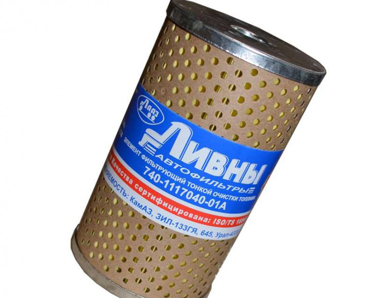 Фільтр паливний КАМАЗ, ЗІЛ, УРАЛ (Лівни)