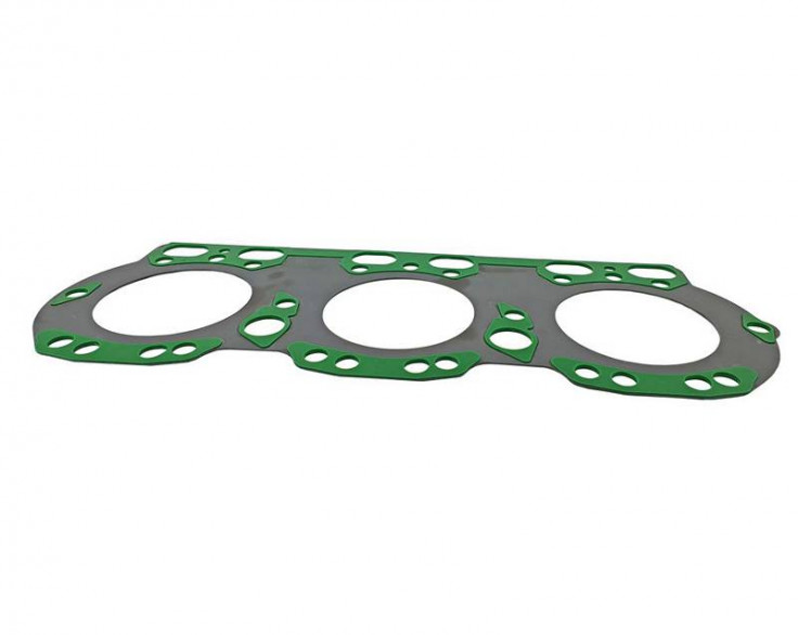 Прокладка ГБЦ ЯМЗ, Китай (металл + силикон)