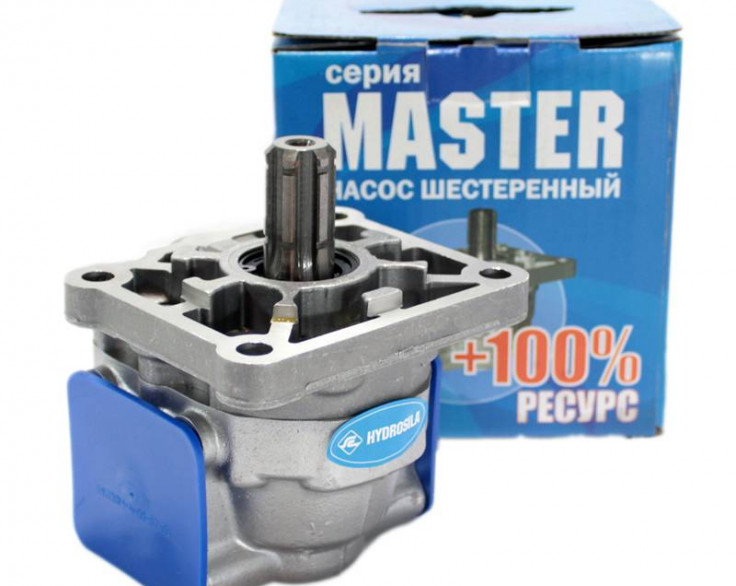 Насос шестеренный НШ 50 М-3 плоский правый Гидросила (Кировоград)