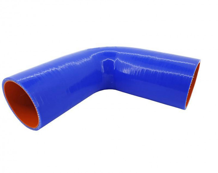 Патрубок силиконовый (L=150х150мм угол 135° d=85s=5мм) Патрубок силиконовый (L=150х150мм угол 135° d=85s=5мм)