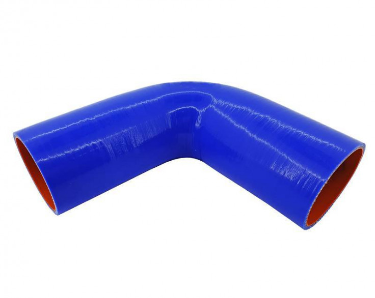 Патрубок силиконовый (L=150х150мм угол 135° d=80s=5мм) Патрубок силиконовый (L=150х150мм угол 135° d=80s=5мм)