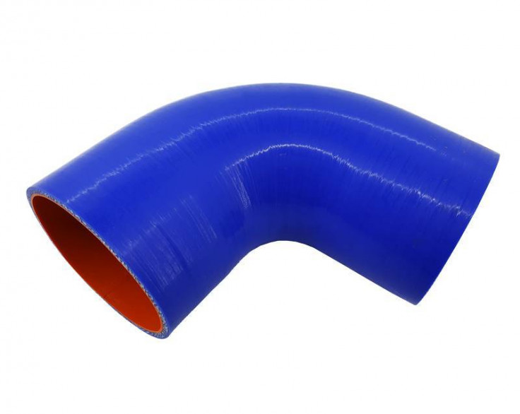 Патрубок силиконовый (L=150х150мм угол 90° d=100s=5мм) Патрубок силиконовый (L=150х150мм угол 90° d=100s=5мм)