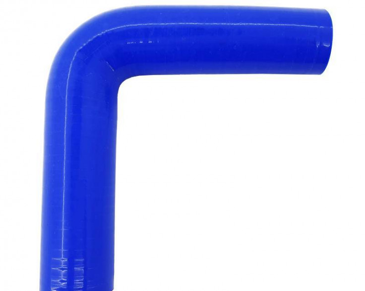 Патрубок силиконовый (L=150х150мм угол 90° d=35s=4мм) Патрубок силиконовый (L=150х150мм угол 90° d=35s=4мм)