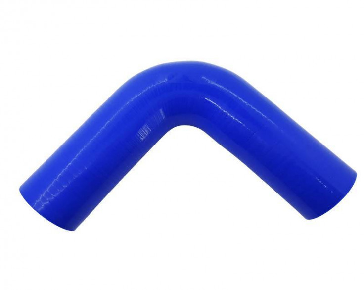 Патрубок силиконовый (L=150х150мм угол 90° d=50s=4мм) Патрубок силиконовый (L=150х150мм угол 90° d=50s=4мм)