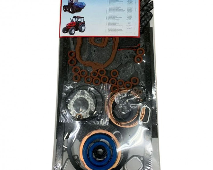 Комплект прокладок двигуна Д-144 (Т-40) повний набір (з РТІ) Пароніт Комплект прокладок двигуна Д-144 (Т-40) повний набір (з РТІ) Пароніт