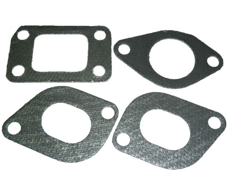 Комплект прокладок коллектора Д-245, МТЗ-100 (4шт) Комплект прокладок коллектора Д-245, МТЗ-100 (4шт)