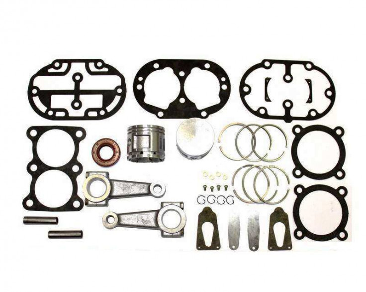 Ремкомплект компресора ЯМЗ Евро (полный + шатун) Н1 Ремкомплект компресора ЯМЗ Евро (полный + шатун) Н1