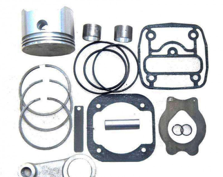 Ремкомплект компрессора КАМАЗ Евро 53205-3509015 (полный + шатун) Н1 Ремкомплект компрессора КАМАЗ Евро 53205-3509015 (полный + шатун) Н1