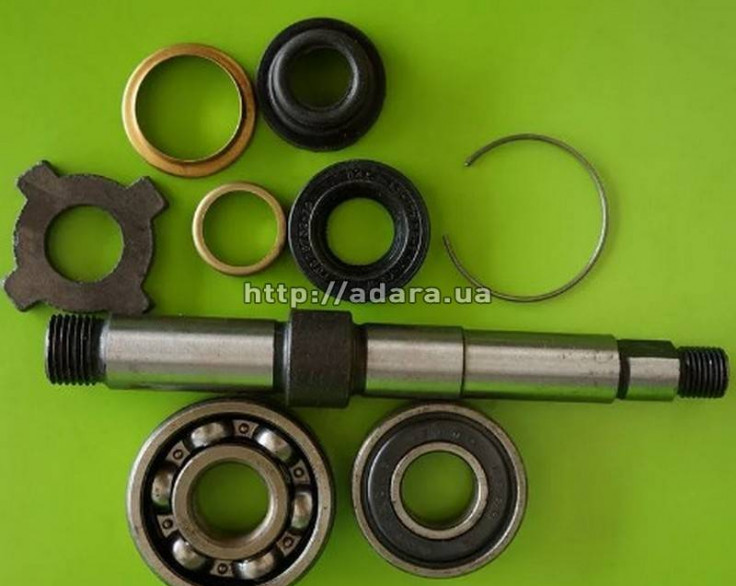 Ремкомплект водяного насоса ЯМЗ-236, ЯМЗ-238 (МАЗ, КрАЗ) вал + подшипники (с/о) Ремкомплект водяного насоса ЯМЗ-236, ЯМЗ-238 (МАЗ, КрАЗ) вал + подшипники (с/о)