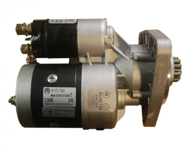 Стартер редукторный МТЗ-1221, МТЗ-890, ЗиЛ-5301, Бычок 24В 3,5 кВт Стартер редукторный МТЗ-1221, МТЗ-890, ЗиЛ-5301, Бычок 24В 3,5 кВт