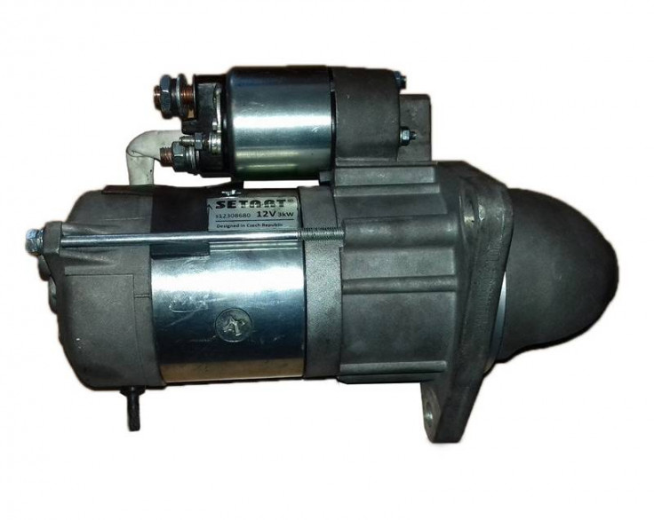 Стартер прямий МТЗ-80, МТЗ-82, ГАЗ, ПАЗ, виробник SETART S12308680 (12В 3 кВТ)