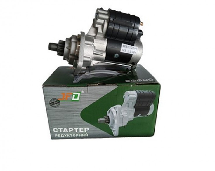 Стартер редукторний 12В 3,5 кВт (TM JFD) (BALKANCAR) Стартер редукторний 12В 3,5 кВт (TM JFD) (BALKANCAR)