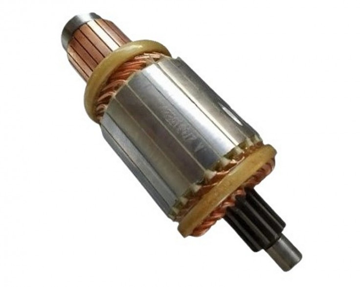 Якір (ротор) до стартерів 24В (7,0 кВт) (TM Jubana) Якір (ротор) до стартерів 24В (7,0 кВт) (TM Jubana)