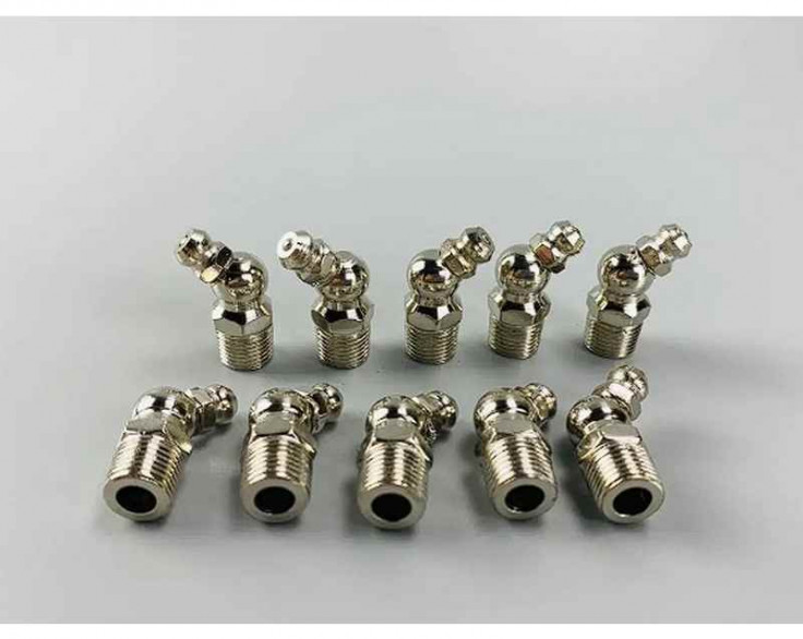 Маслянка М10х1х45 кутова 45 градусів Маслянка М10х1х45 кутова 45 градусів