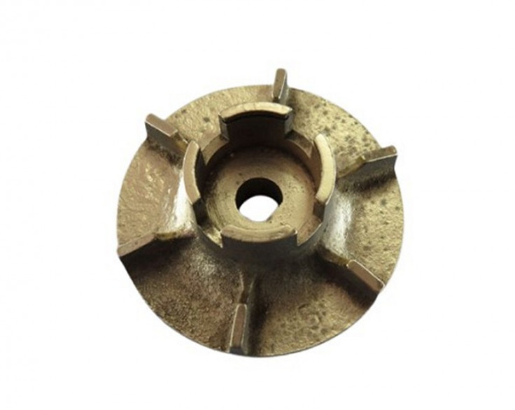 Крыльчатка водяного насоса ЯМЗ 236-238 (старого образца) латунь Крыльчатка водяного насоса ЯМЗ 236-238 (старого образца) латунь