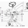 Схема рульової колонки СМД-31А Дон-1500А