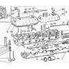 Каталог деталей Д-461/51 - головки цилиндров Дон-1500Б